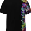wild peach clothing unisex sports t shirt black back 3