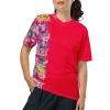 wild peach clothing unisex sports t shirt carmine red front 5