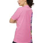 wild peach clothing unisex sports t shirt carnation pink back 4