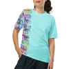 wild peach clothing unisex sports t shirt celeste blue front 5