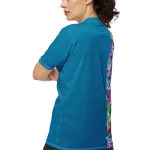 wild peach clothing unisex sports t shirt cerulean blue back 3