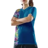 wild peach clothing unisex sports t shirt cerulean blue front 1