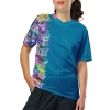 wild peach clothing unisex sports t shirt cerulean blue front 5