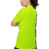 wild peach clothing unisex sports t shirt chartreuse yellow back 2