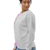 wild peach clothing unisex sweatshirt light grey left front 1