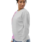 wild peach clothing unisex sweatshirt light grey left front 1
