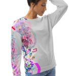 wild peach clothing unisex sweatshirt light grey right front 1