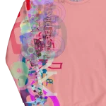 wild peach clothing unisex sweatshirt pink peach front 3