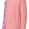 wild peach clothing unisex sweatshirt pink peach left front 1