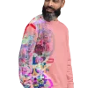 wild peach clothing unisex sweatshirt pink peach right front 1