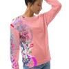 wild peach clothing unisex sweatshirt pink peach right front 2