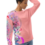 wild peach clothing unisex sweatshirt pink peach right front 2