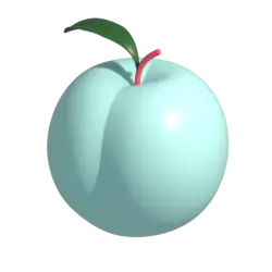 wild peach logo 3d celeste 250