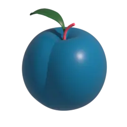 wild peach logo 3d cerulean 250