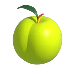 wild peach logo 3d chartreuse 250