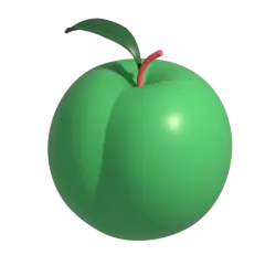 wild peach logo 3d emerald 250