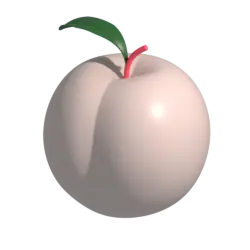 wild peach logo 3d light grey 250