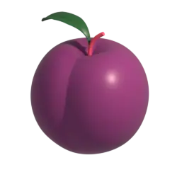wild peach logo 3d plum 250
