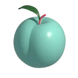 wild peach logo 3d tiffany blue 250