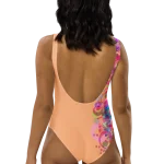 wild peach clothing design 02 apricot orange swimsuit back 1