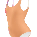 wild peach clothing design 02 apricot orange swimsuit left 2