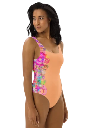 wild peach clothing design 02 apricot orange swimsuit right 1