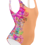 wild peach clothing design 02 apricot orange swimsuit right 2