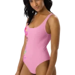 wild peach clothing design 02 carnation pink swimsuit left 2