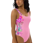 wild peach clothing design 02 carnation pink swimsuit right 2