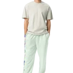 wild peach clothing design 06 honeydew green track pants front 1