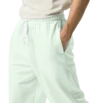 wild peach clothing design 06 honeydew green track pants left