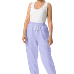 wild peach clothing design 06 lavender purple track pants front 3