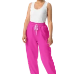 wild peach clothing design 06 magenta pink track pants front 1