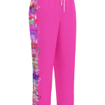 wild peach clothing design 06 magenta pink track pants front 2