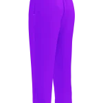 wild peach clothing design 06 purple track pants back
