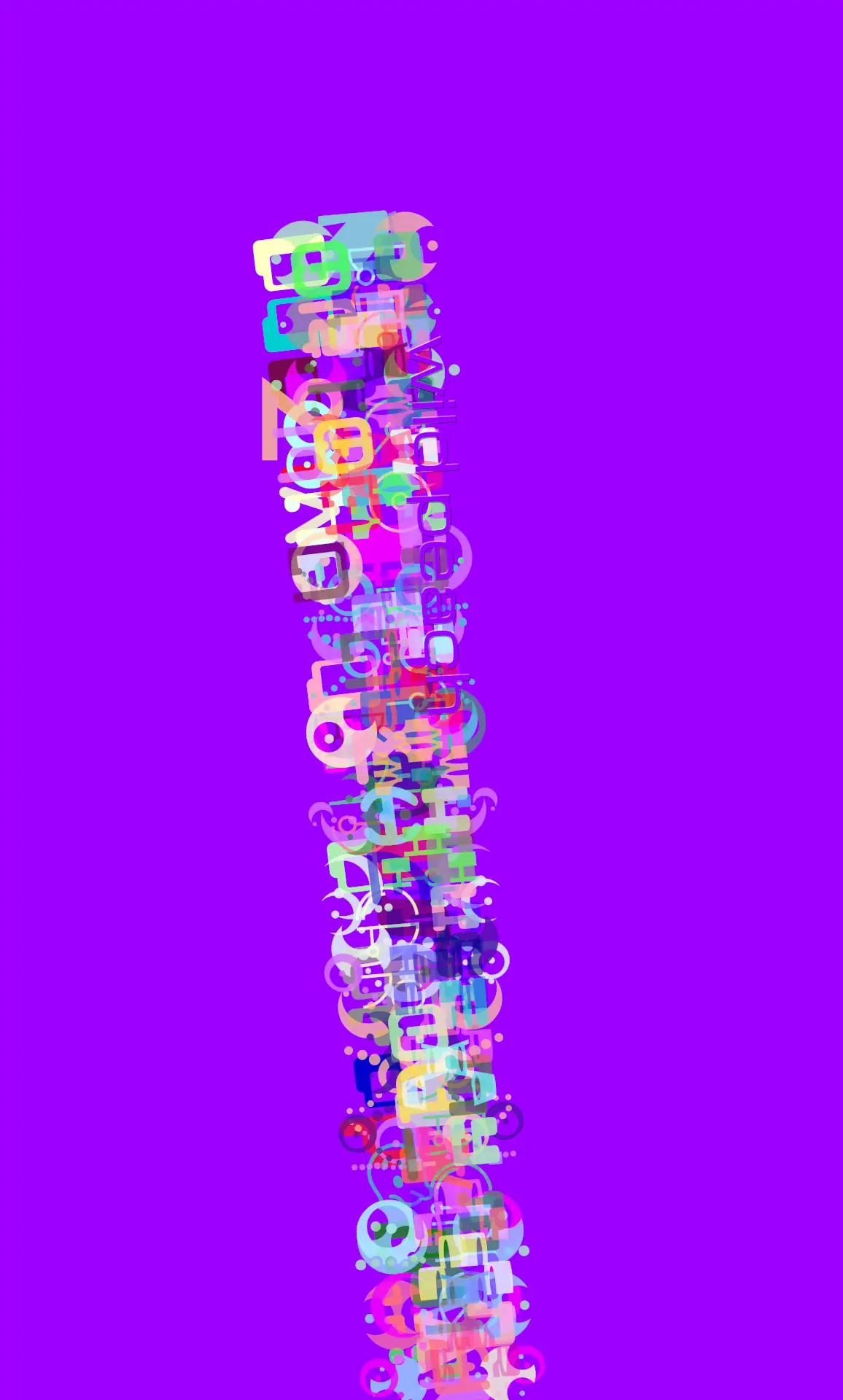 wild peach clothing | Design 06 Purple Track Pants | Print design