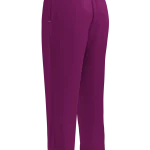 wild peach clothing design 06 velvet red track pants back