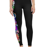wild peach clothing design 07 black leggings front