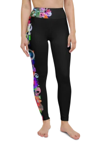 wild peach clothing design 07 black leggings front