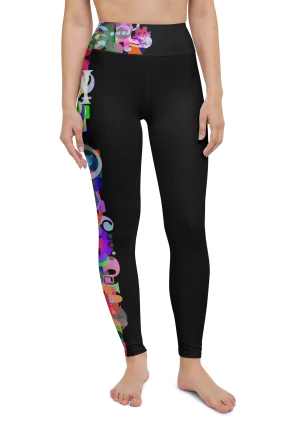 wild peach clothing design 07 black leggings front