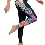 wild peach clothing design 07 black leggings right
