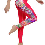 wild peach clothing design 07 carmine red leggings right