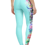 wild peach clothing design 07 celeste blue leggings back
