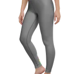 wild peach clothing design 07 grey leggings left front