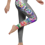 wild peach clothing design 07 grey leggings right