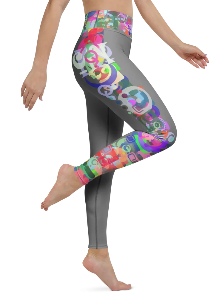 wild peach clothing design 07 grey leggings right