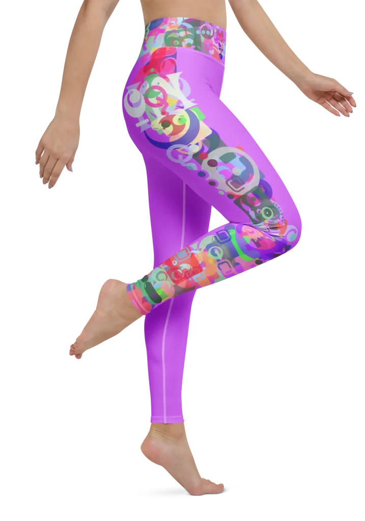 wild peach clothing design 07 heliotrope purple leggings right