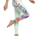 wild peach clothing design 07 honeydew green leggings right