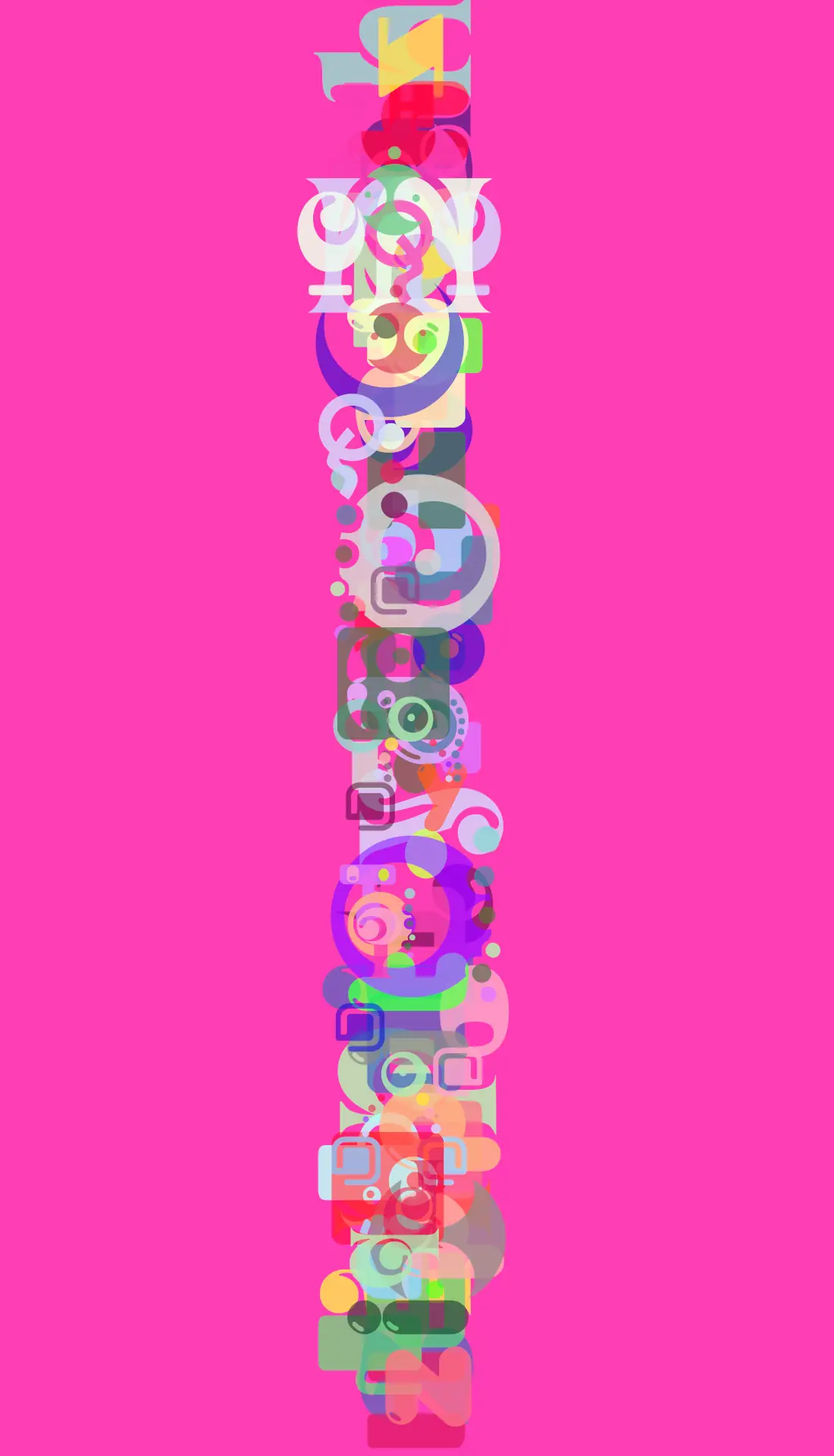 wild peach clothing | Design 07 | Magenta Pink Leggings | Print design