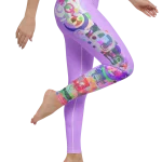 wild peach clothing design 07 mauve purple leggings right